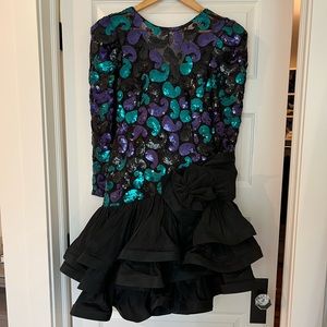Authentic 80s party dress